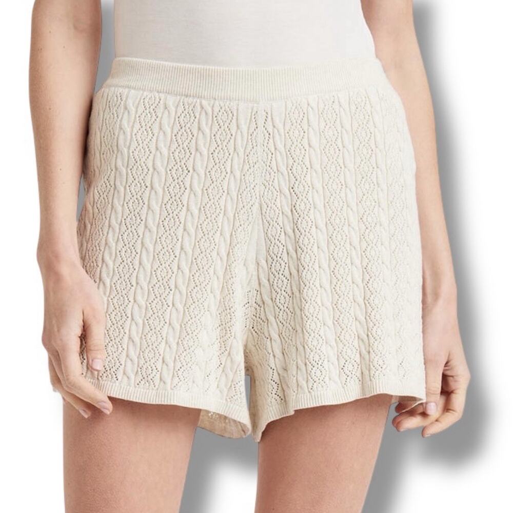 NWT Splendid Cosette Crochet Shorts Size S Silk Blend RM3A520 $118